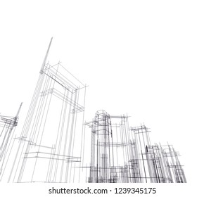 Concept city architecture 