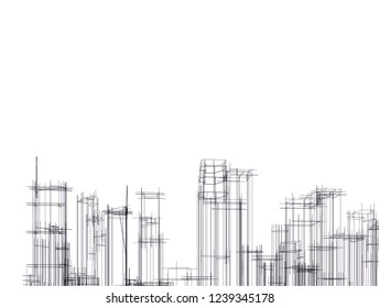 Concept city architecture 