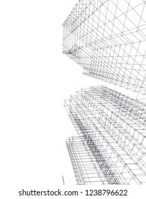 concept city architecture 3d 