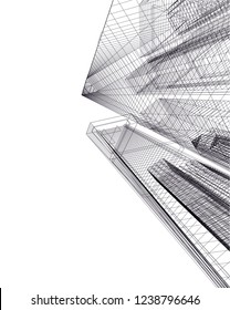 concept city architecture 3d 