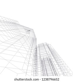 concept city architecture 3d 