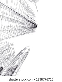concept city architecture 3d 