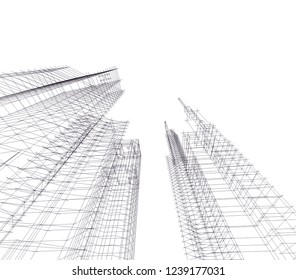 concept city architecture 3d 