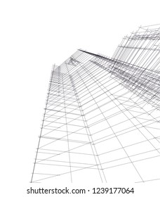 concept city architecture 3d 