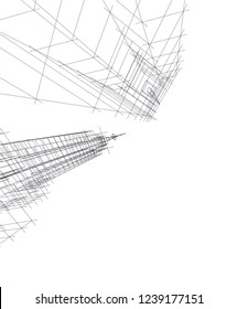 concept city architecture 3d 