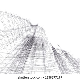 concept city architecture 3d 
