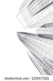 concept city architecture 3d 