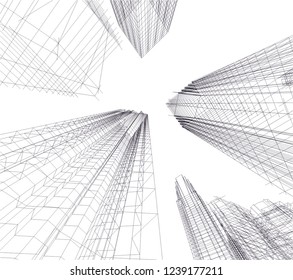 concept city architecture 3d 