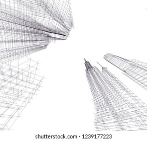 concept city architecture 3d 