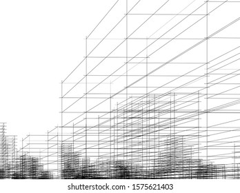 Concept city architecture vector illustration