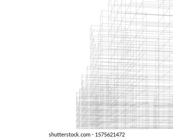 Concept city architecture vector illustration