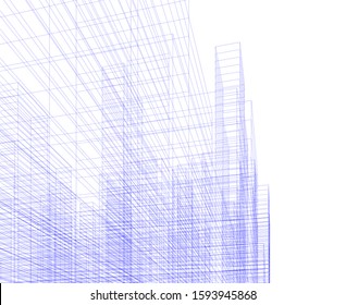 Concept city architecture vector illustration