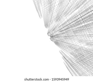 Concept city architecture vector illustration