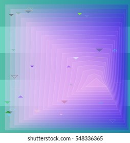 concept in class type, fine triangle at dream.