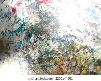 Concepto: forma libre de patrón abstracto de imagen de fondo de color