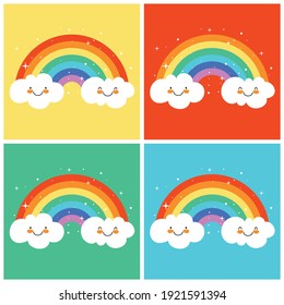Concept Of A Colorful Rainbow