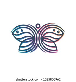 its concept combination butterfly+human. good for any industry, like fashion/beauty, salon, yoga, cosmetic, nature product, education, medical/healtcare, etc.