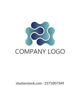 concept company abstract shape logotype