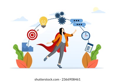 The concept of competency or skill ability, work responsibility, professionalism, experience, ability or job qualifications or career development, business actors with certain skill competencies.