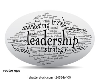 Concept or conceptual 3D oval or ellipse abstract word cloud on white background, metaphor for business, trend, media, focus, market, value, product, advertising, customer, corporate wordcloud