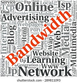 Concept or conceptual abstract word cloud   as metaphor for internet, network, Website