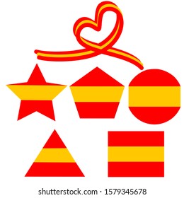 Concept of Constitution Day in Spain or Día de la Constitución Española in Spanish. Template for background, banner, card, poster with text inscription.  6 December