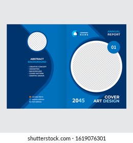 Concept cover booklet, catalog, trendy abstract design, modern graphic style.