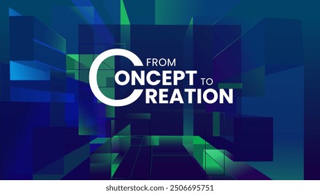 From concept to creation this cutting-edge high-tech background is perfect for tech events, conferences, and exhibitions. Abstract, futuristic design with innovation and progress in technology