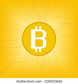 Concept Cryptocurrency decentralized money 