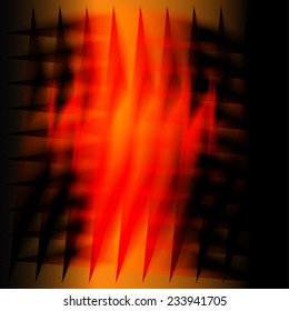 Concept dark orange background design 