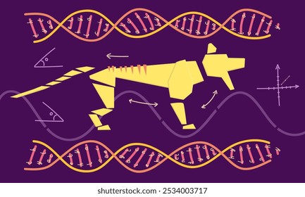 Concept for 'de-extinction' of the Tasmanian tiger.