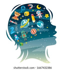 Concept Design With Kids Silhouette