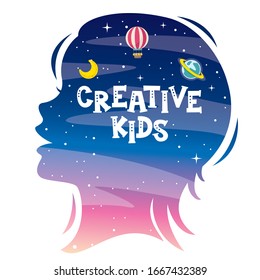 Concept Design With Kids Silhouette