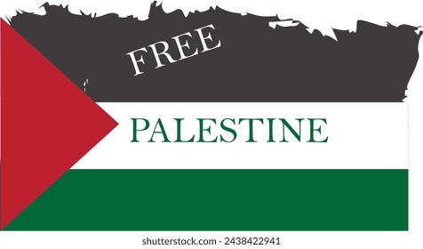 concept and design of Palestine's flag  
