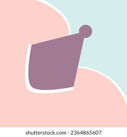 diseño de concepto con diseño rosa para fondo 