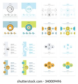 Concept design set 4 styles 16 in 1