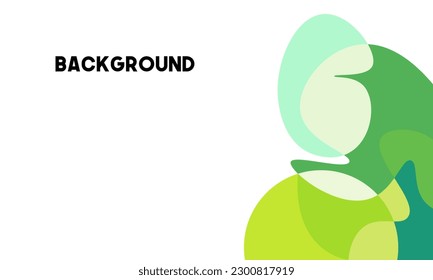Concept design of summer background. Abstract art green with space for text. Templates for celebration, ads, branding, banner, cover, label, poster, sales