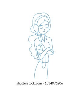 ิีBusiness concept design of vector. Doodle art style.