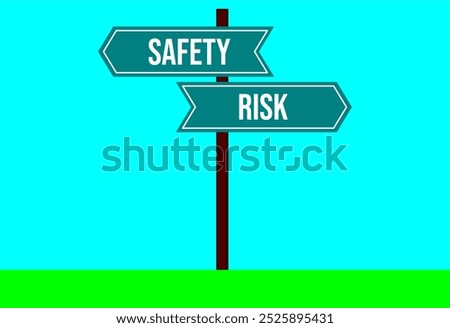 Similar – Image, Stock Photo Difficult decision