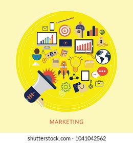 Concept of digital marketing