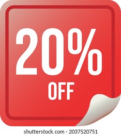 KONZEPT DES DISCOUNT TAG ILLUSTRATION VEKTORS