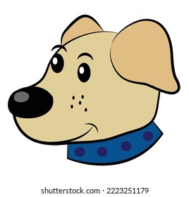 concepto de material doggie arte vectorial e ilustración