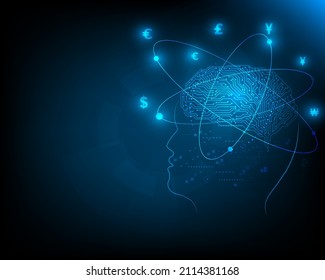 The concept of doing business and finance through internet communication in the future.
