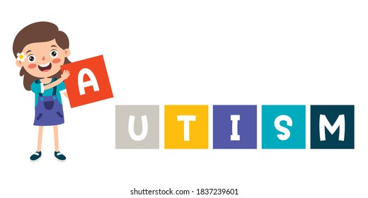 Concept Drawing of Autism Awareness