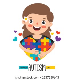 Concept Drawing of Autism Awareness