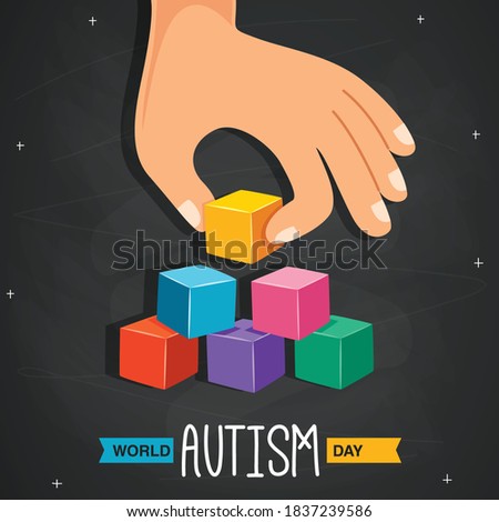 Concept Drawing of Autism Awareness