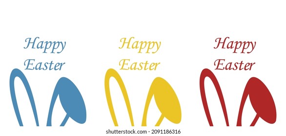 concept of easter bunny, sale, holiday, vector illustration