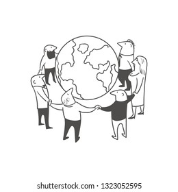 The concept of ecology. Ecology of the planet. Save the planet.