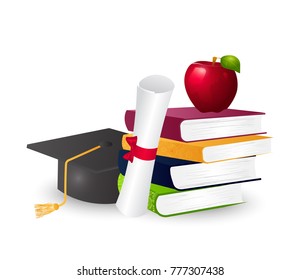 The concept of education. Vector illustration.
