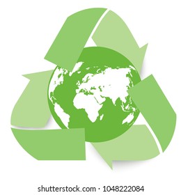 the concept of environmental protection, the use of processed raw materials